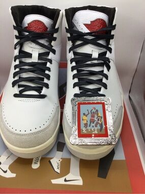 Air Jordan Sneaker Box — Red Graphic Box